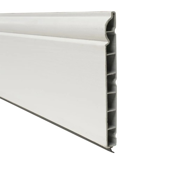 Deeplas Roomline Ogee Plastic Skirting Board 150mm (6") x 5m