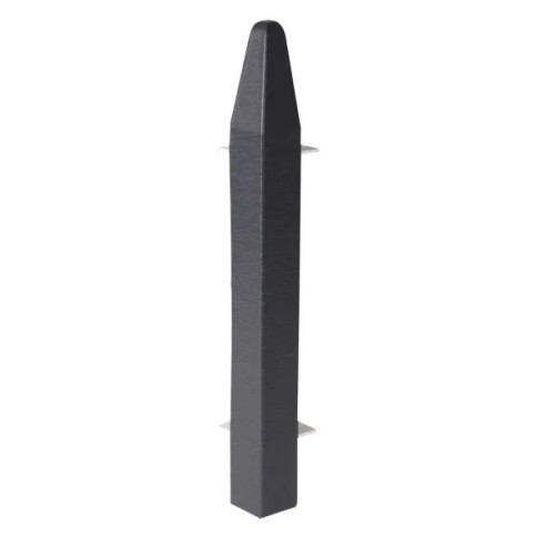 Deeplas Roomline Chamfered External Corner 150mm Anthracite Grey