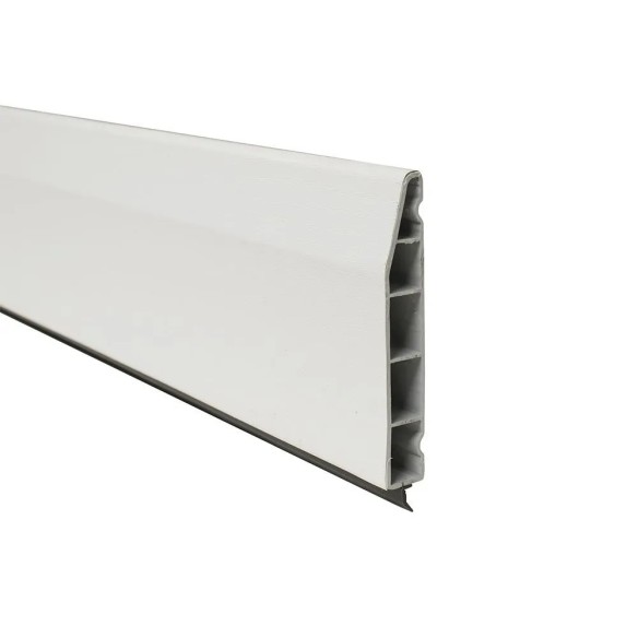 Deeplas Roomline Chamfered Plastic Skirting Board 100mm x 2.5m