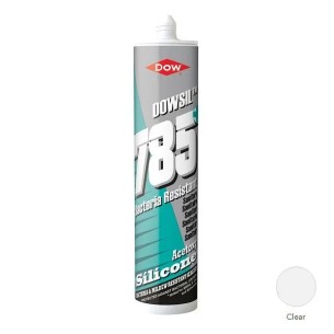 DOWSIL™ 785+ Bacteria Resistant Sanitary Silicone Sealant Clear 310ml