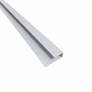 Deeplas Start and Edge Trim 5m White P109 | 8–10mm Soffit Trim