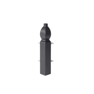Deeplas Roomline Ogee External Corner 100mm Anthracite Grey