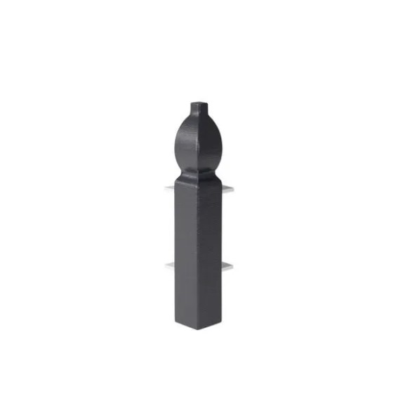 Deeplas Roomline Ogee External Corner 100mm Anthracite Grey