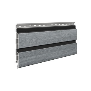 VOX Solvo SO-02 Double Panel Grey Oak V Black Cladding 3m 2