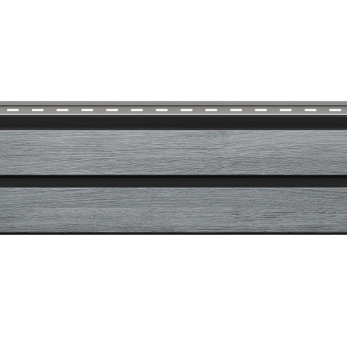 VOX Solvo SO-02 Double Panel Grey Oak V Black Cladding 3m