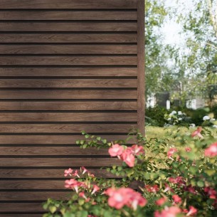VOX Solvo SO-02 Double Panel Chocolate Oak V Black Cladding 3m