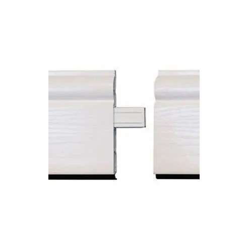 Deeplas Roomline PVC Skirting Board In-Line Mid Joint White