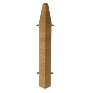 Deeplas Roomline Chamfered External Corner 150mm English Oak