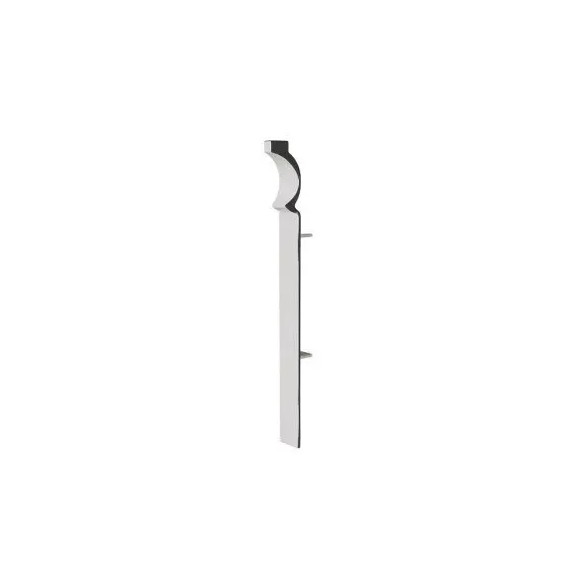 Deeplas Roomline Chamfered Internal Corner 100mm Anthracite Grey